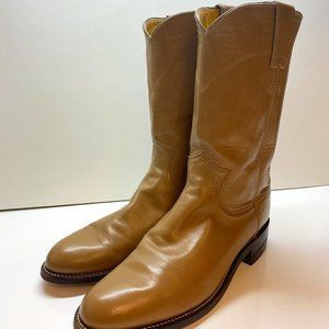 Classic Justin Tan Roper Boots
